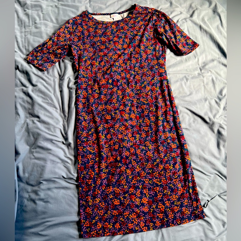 Lularoe dress -Julia- size M - flower print